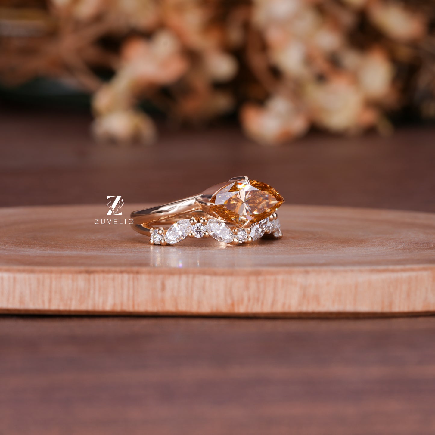East West Marquise Ring