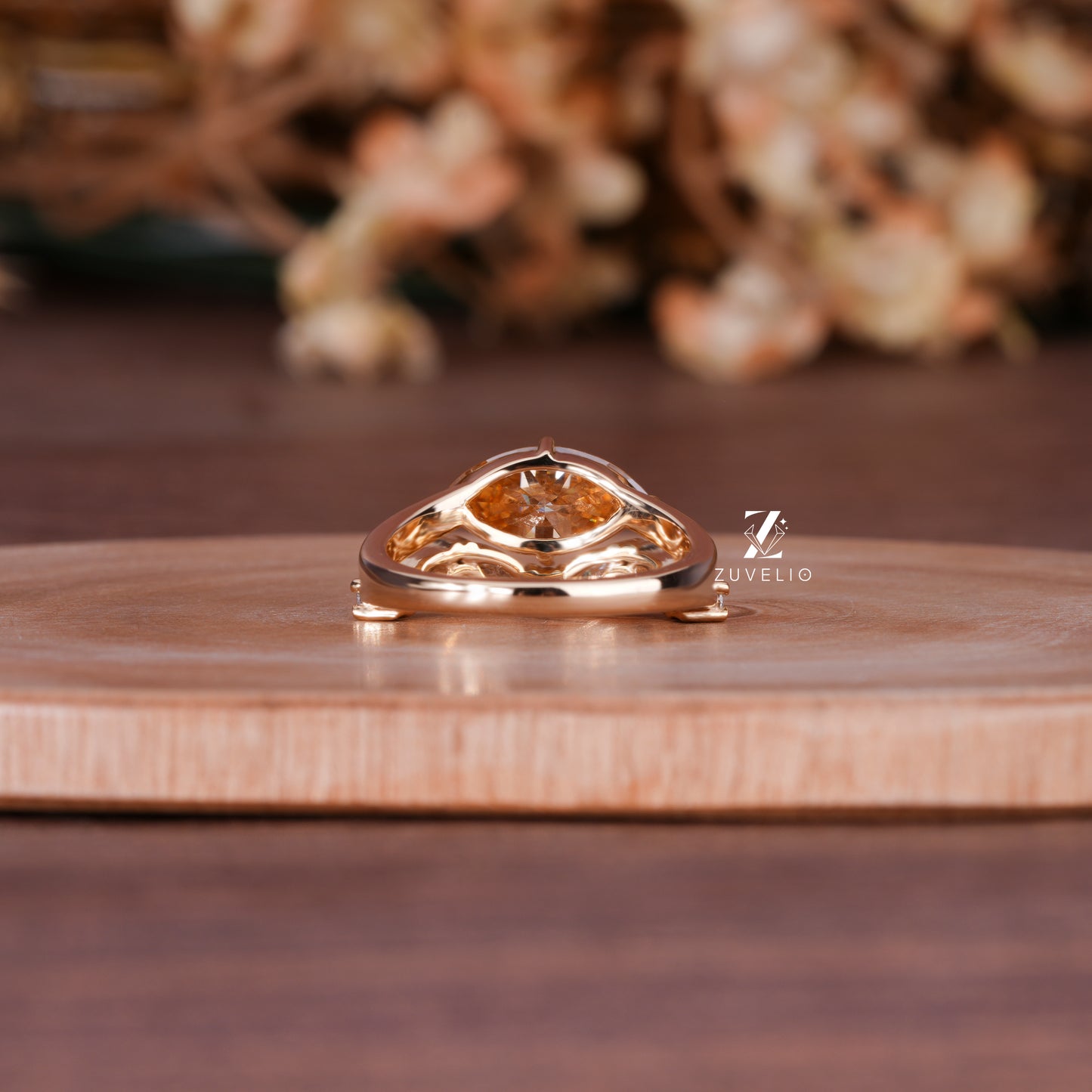 East West Marquise Ring