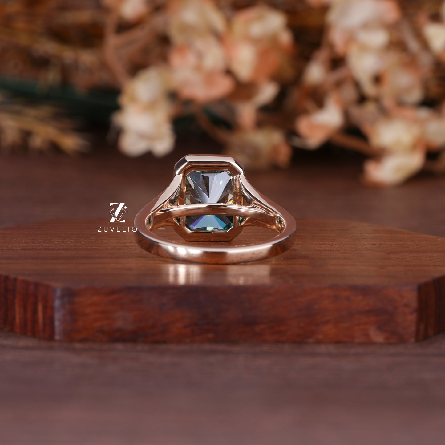 Radiant Art Deco Ring