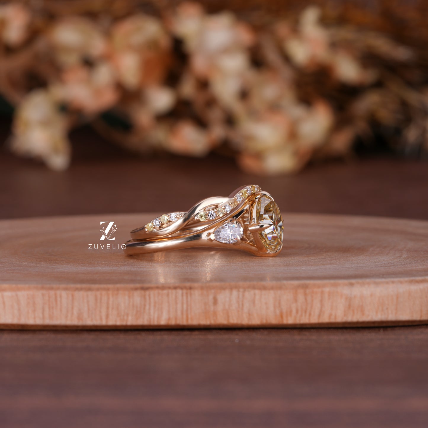 Princess Bridal Ring Set