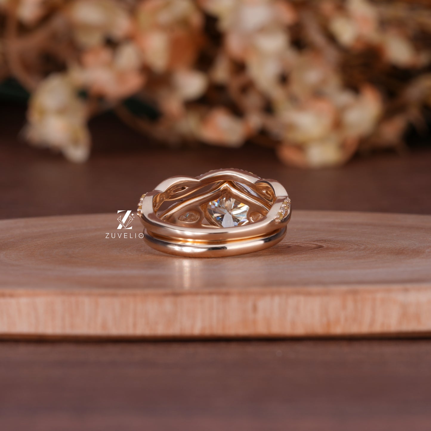 Princess Bridal Ring Set