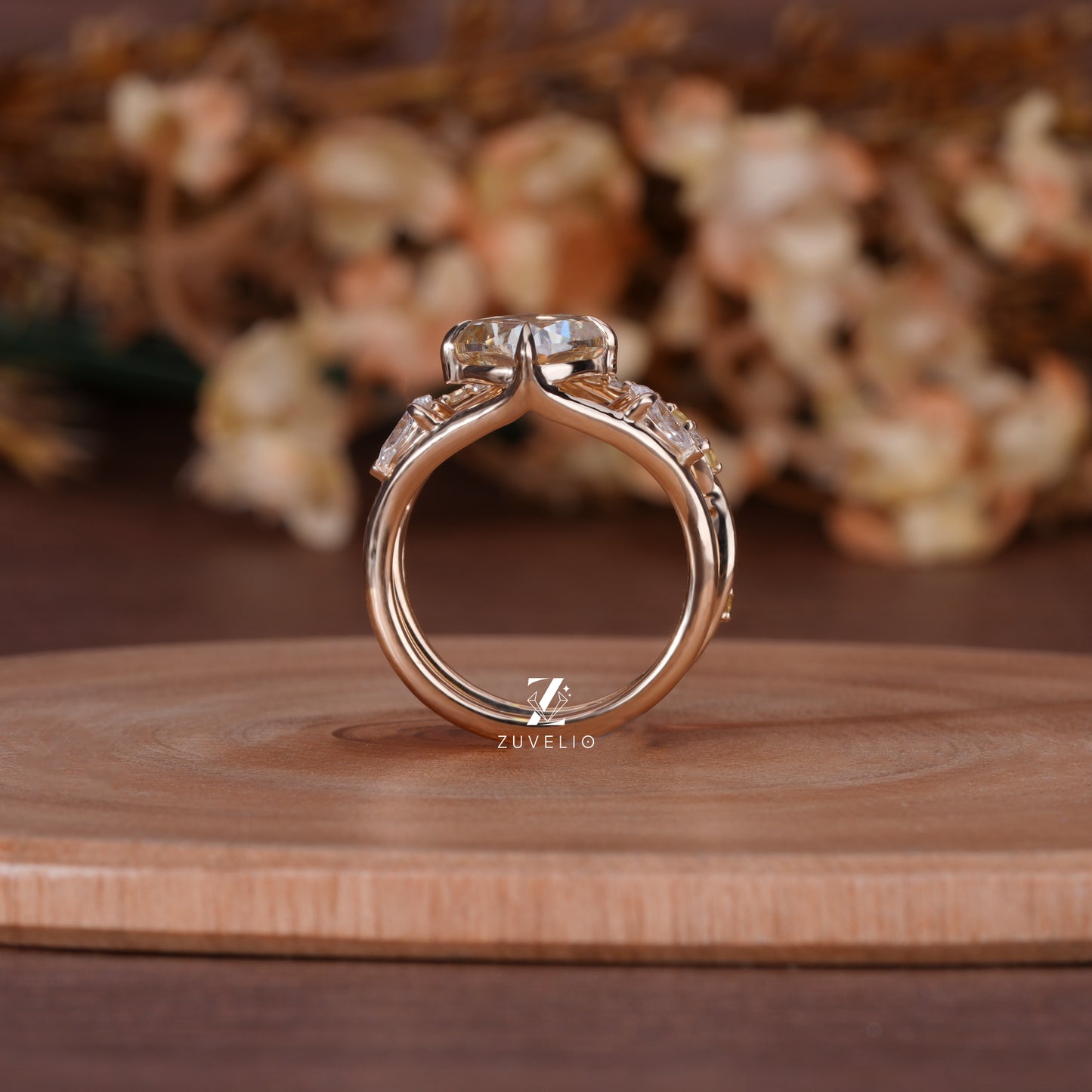 Princess Bridal Ring Set