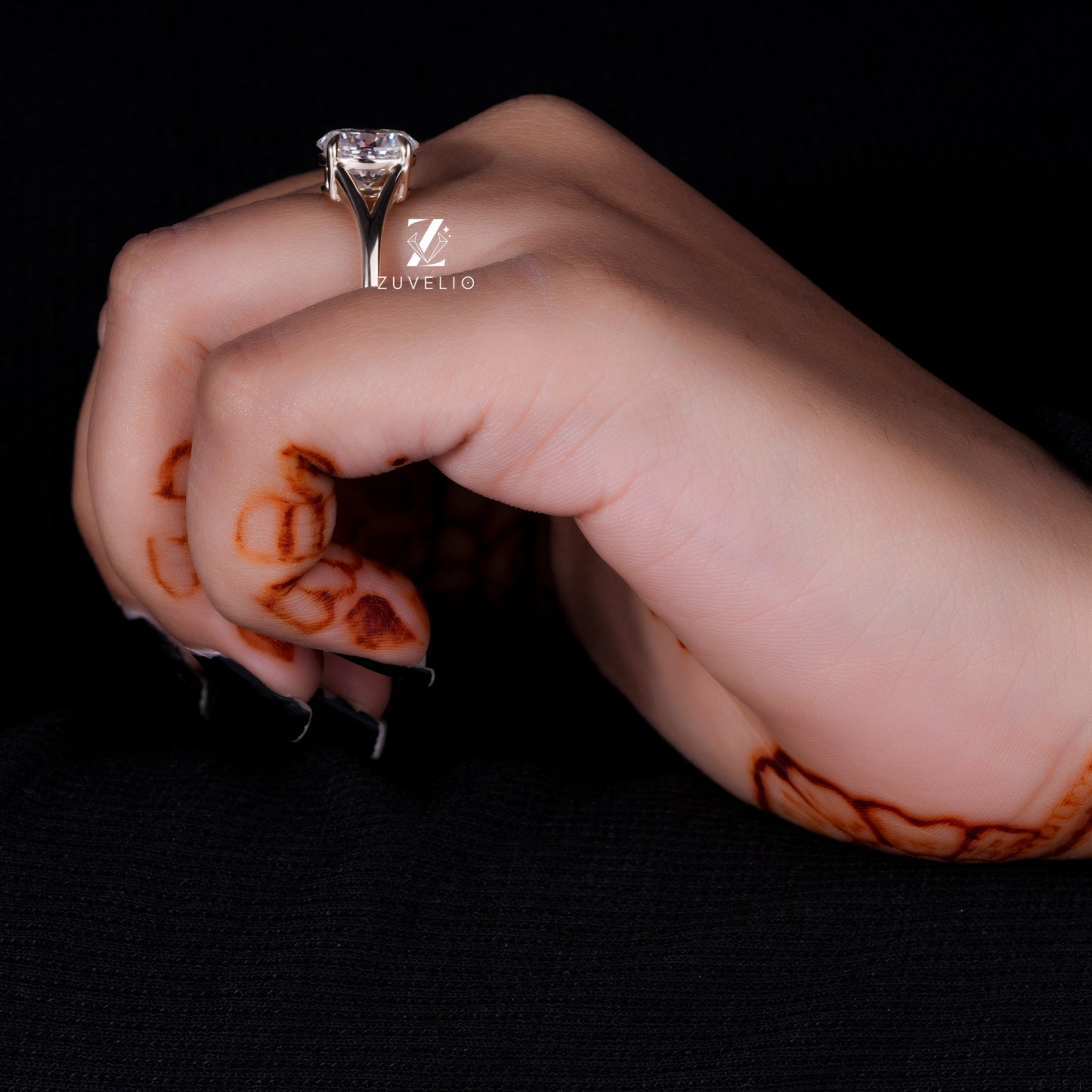Oval Split Shank Ring