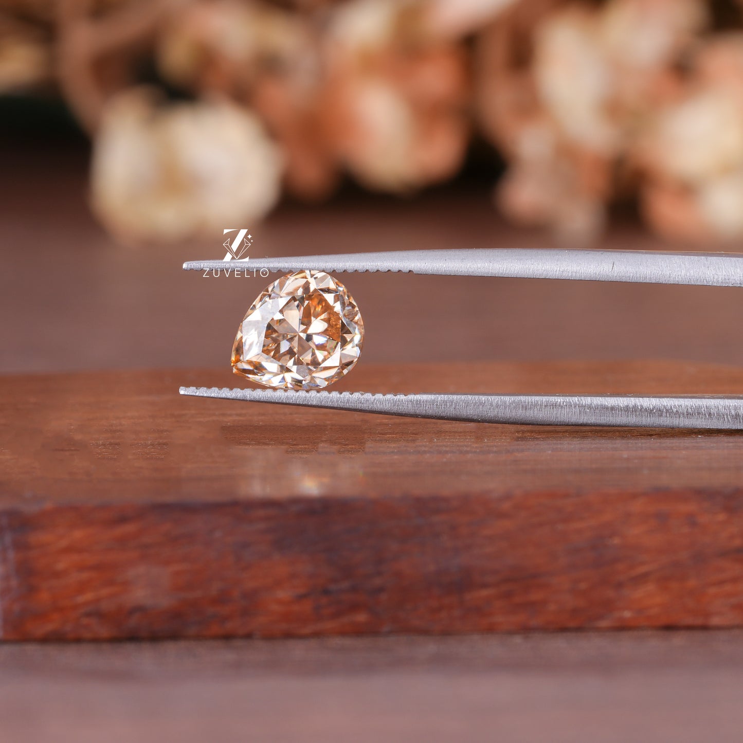 1.6 Ct Pear Moissanite Stone