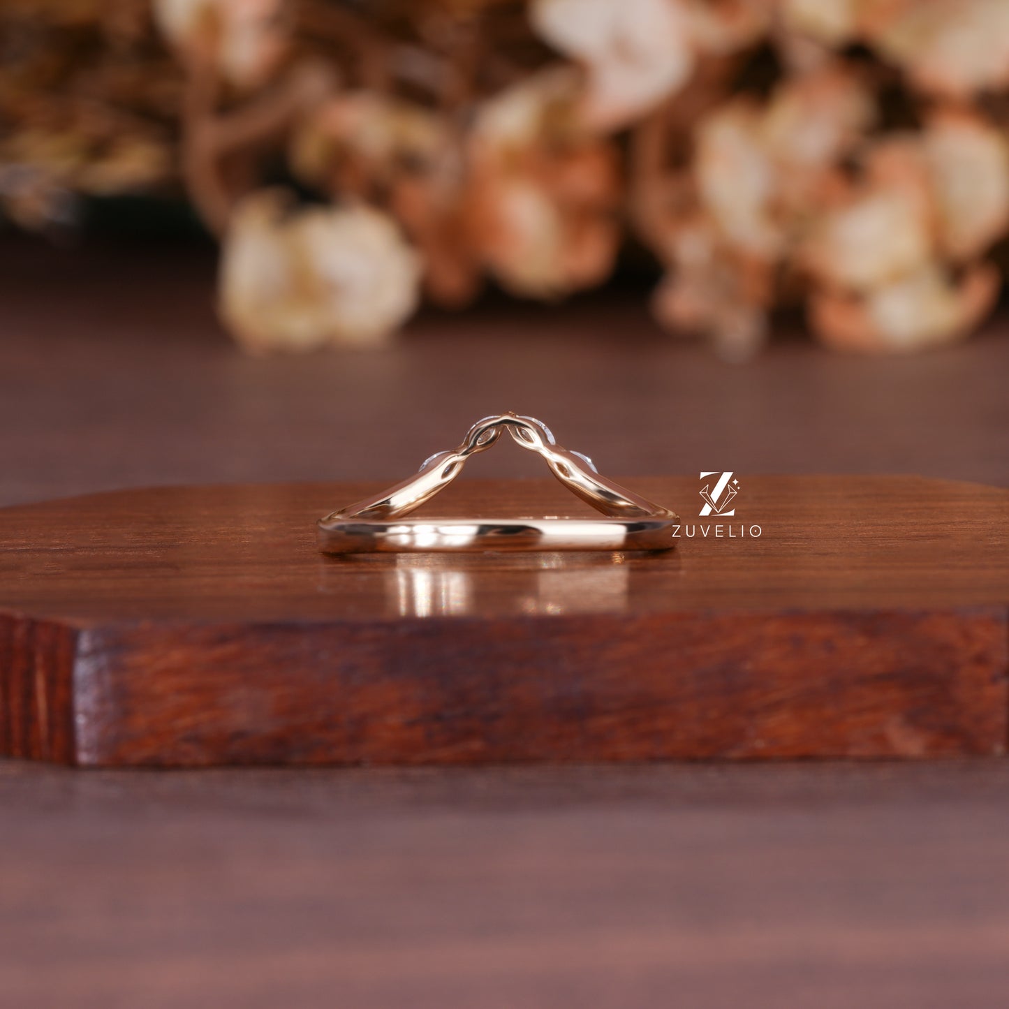 V Shape Marquise Band