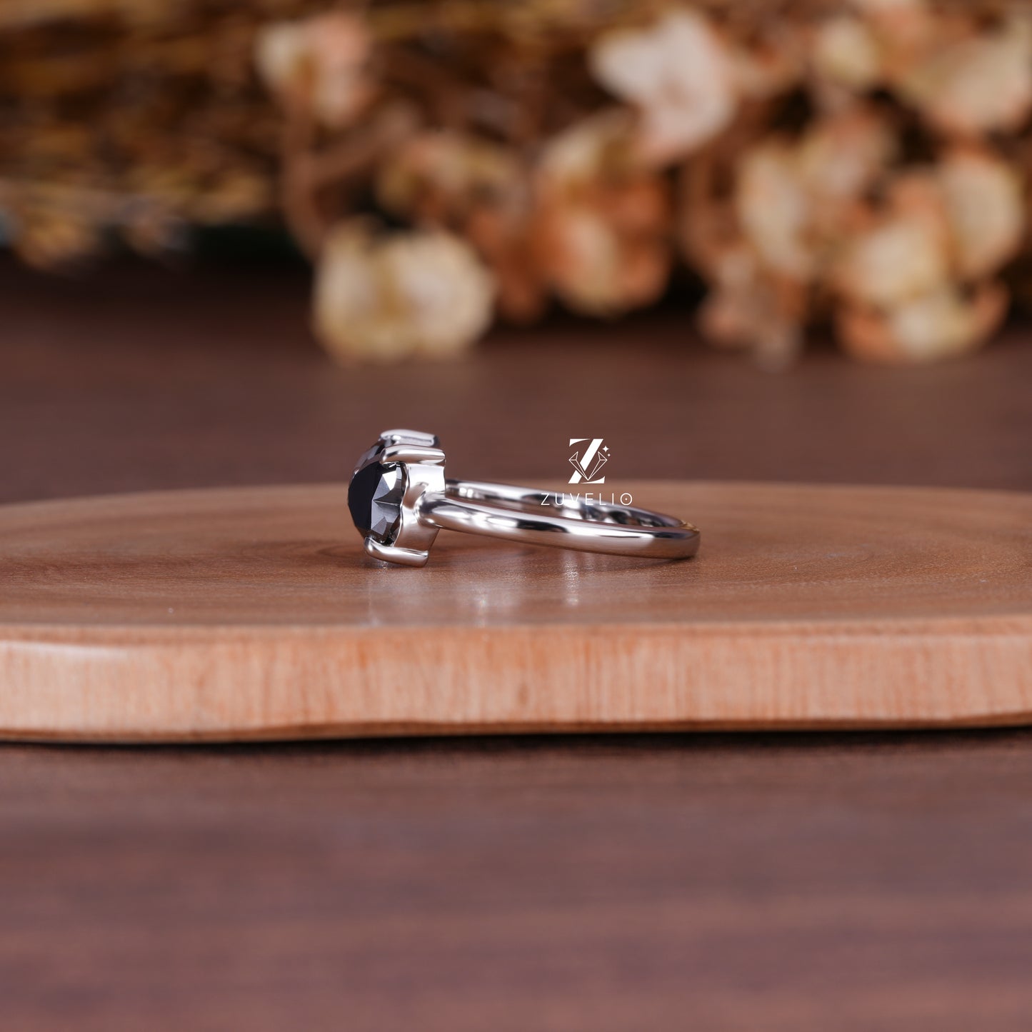 Bow Tie Moissanite Ring