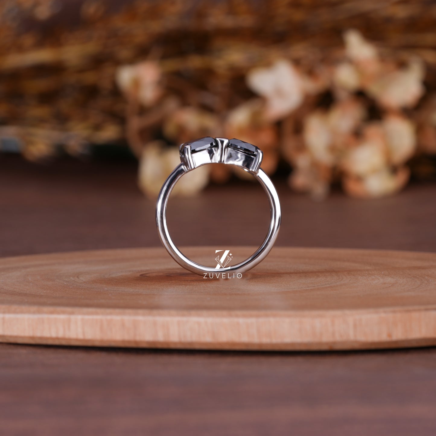 Bow Tie Moissanite Ring