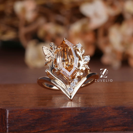 Nature Inspired Marquise Ring