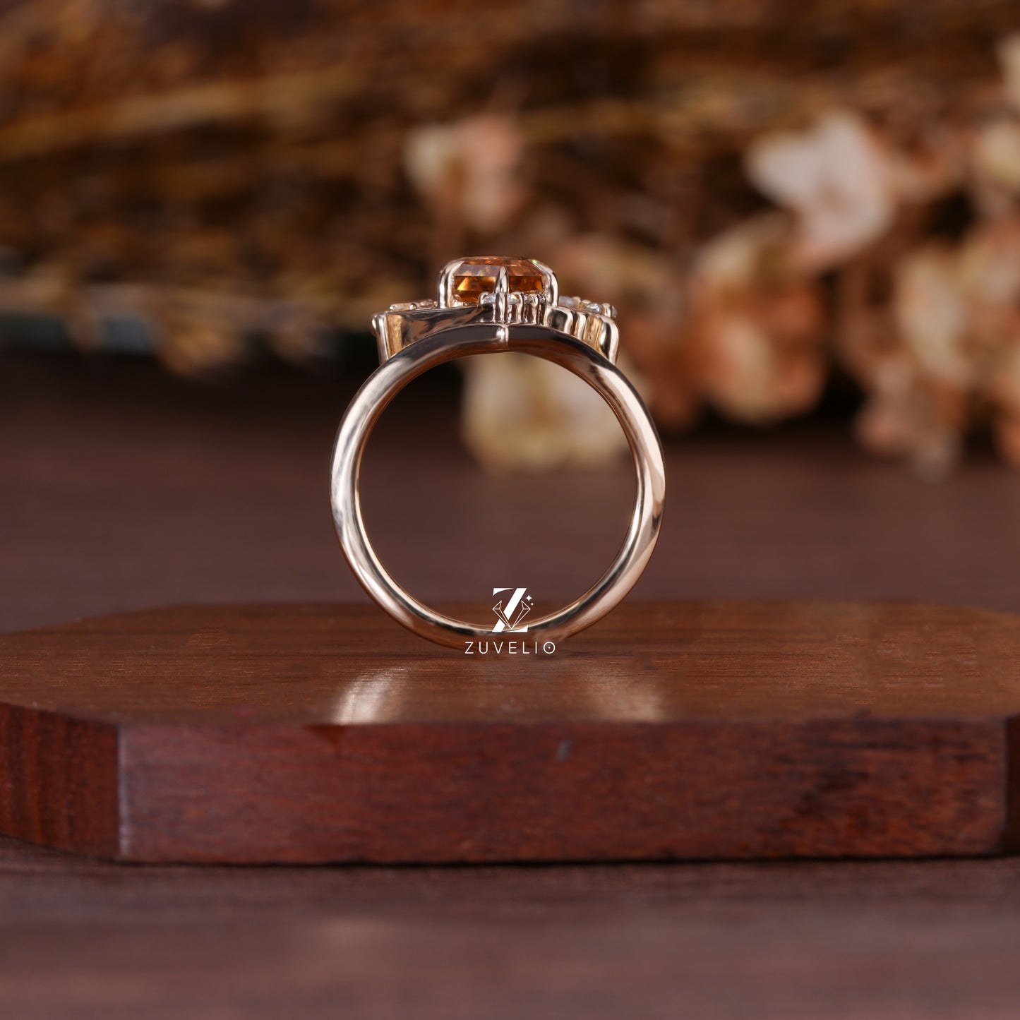 Nature Inspired Marquise Ring