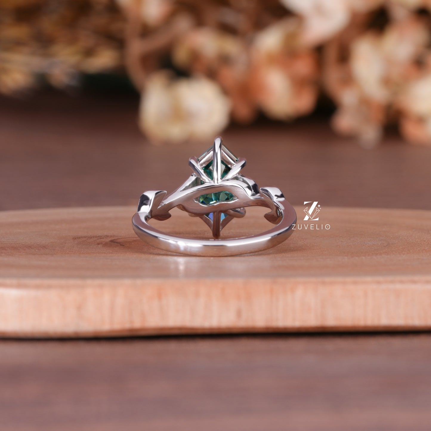 Nature Inspired Hexagon Ring