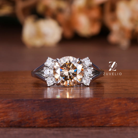 Round Split Shank Ring