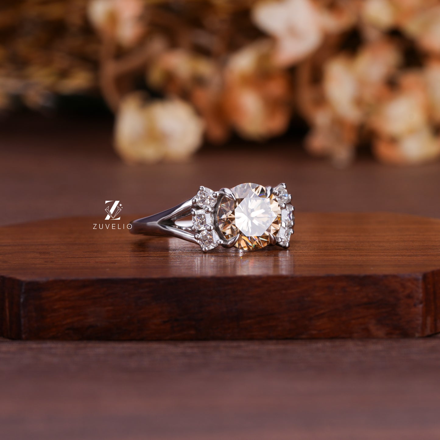 Round Split Shank Ring