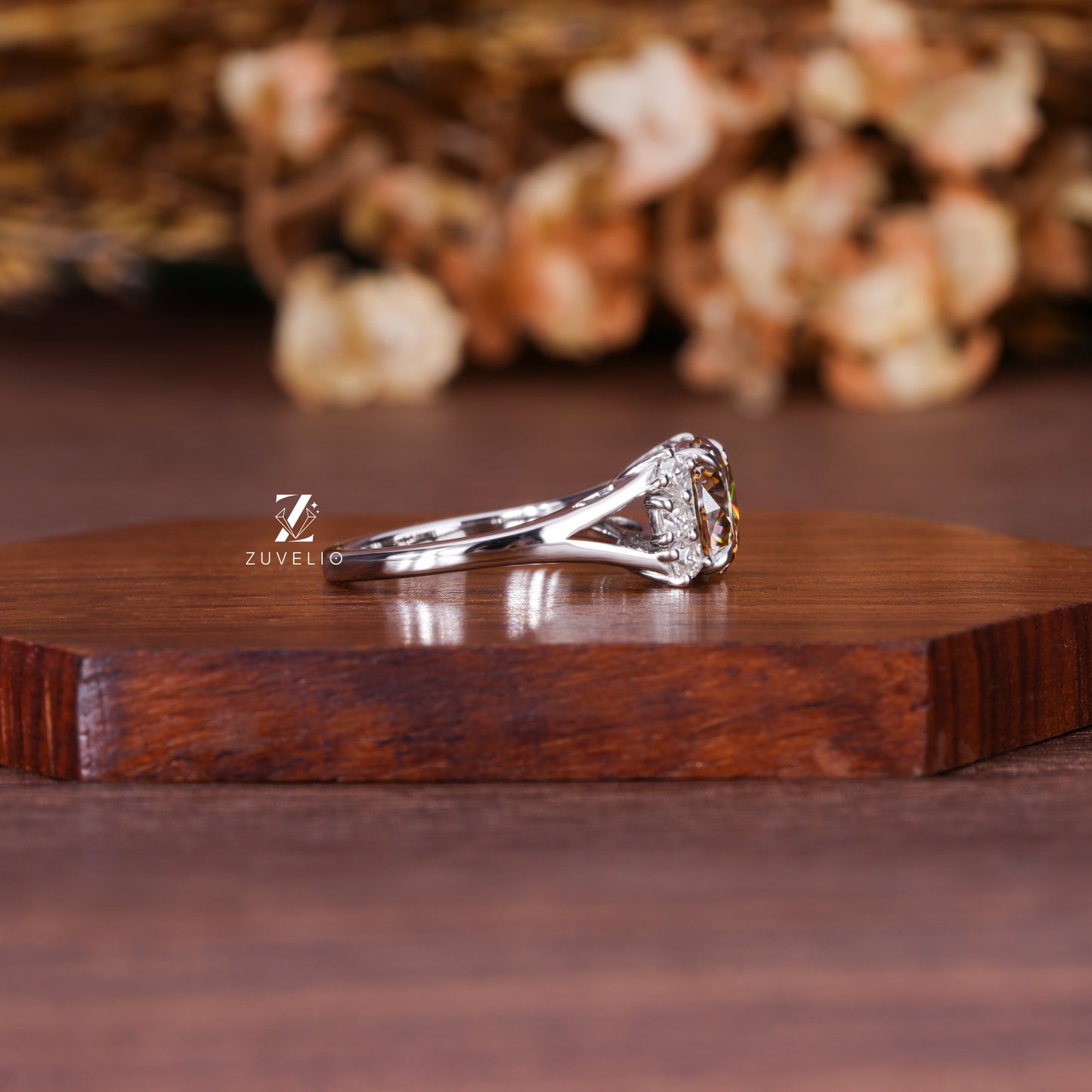 Round Split Shank Ring