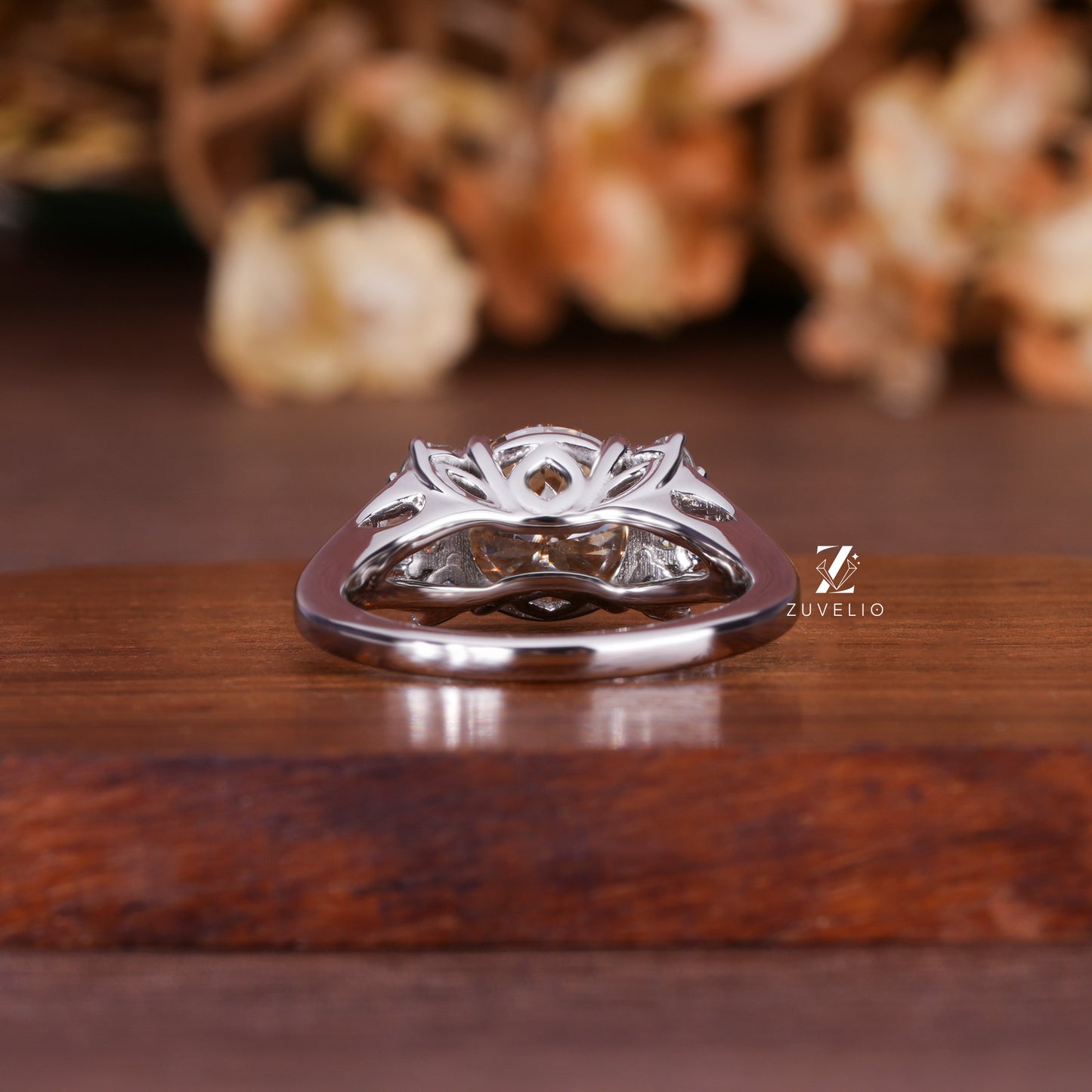 Round Split Shank Ring