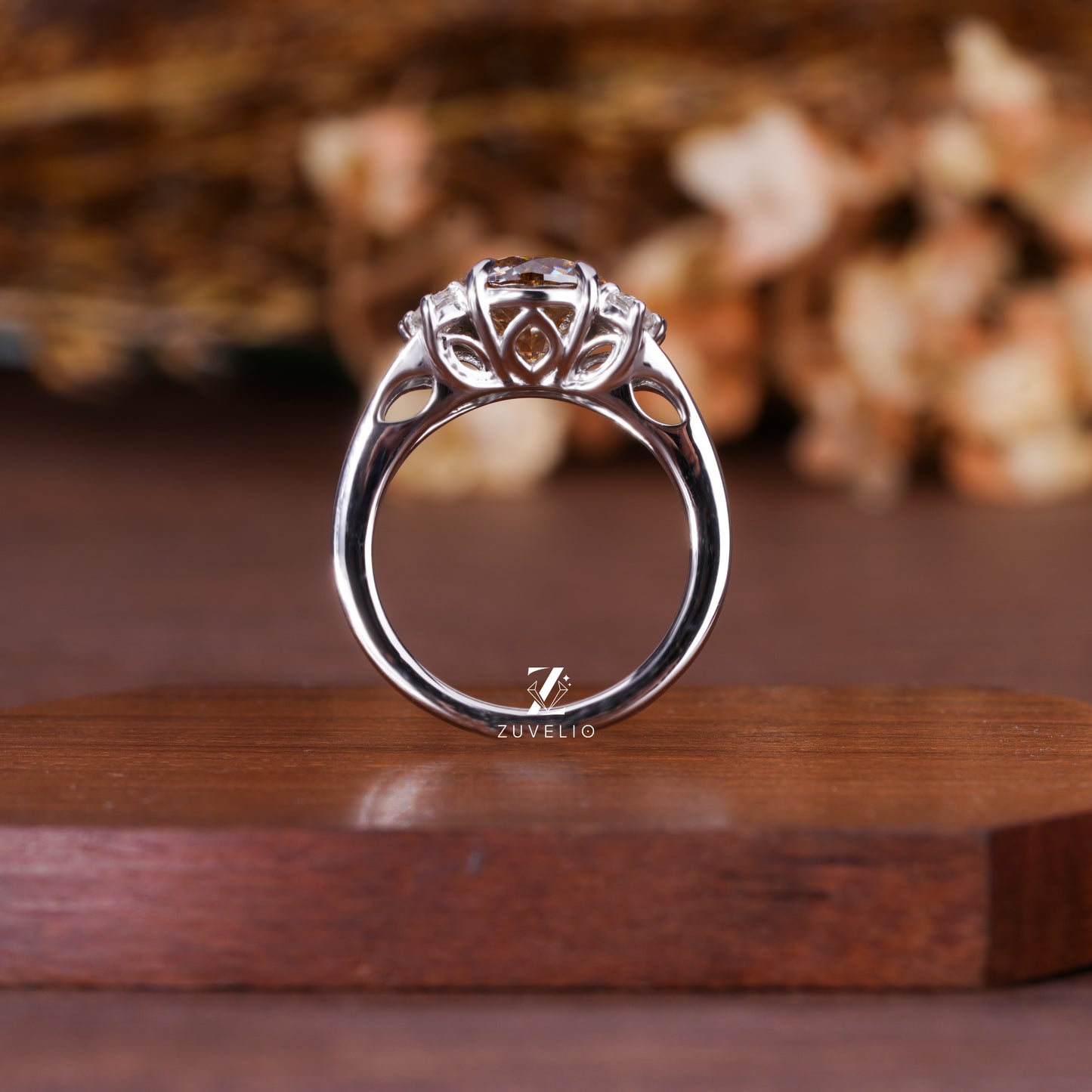 Round Split Shank Ring