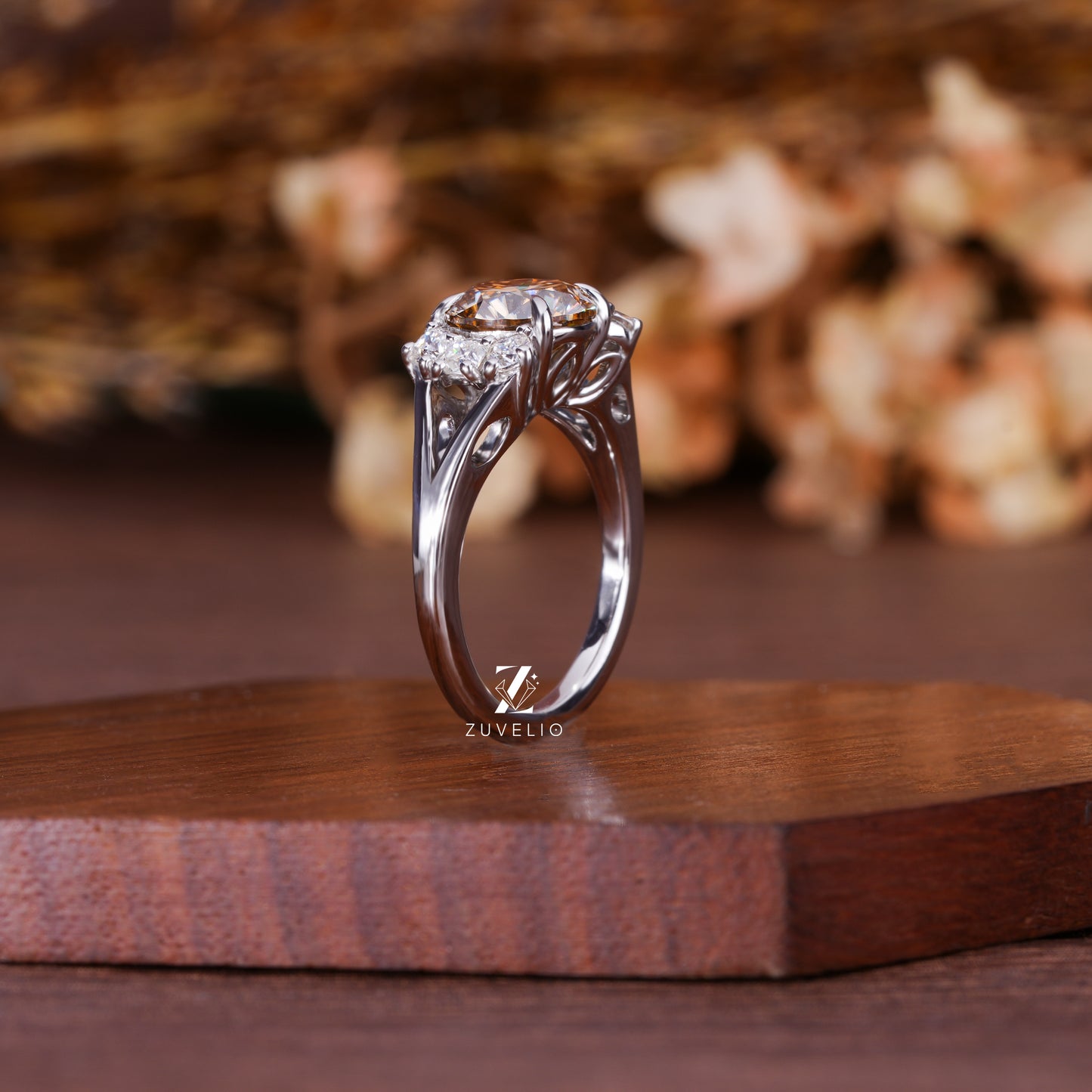 Round Split Shank Ring