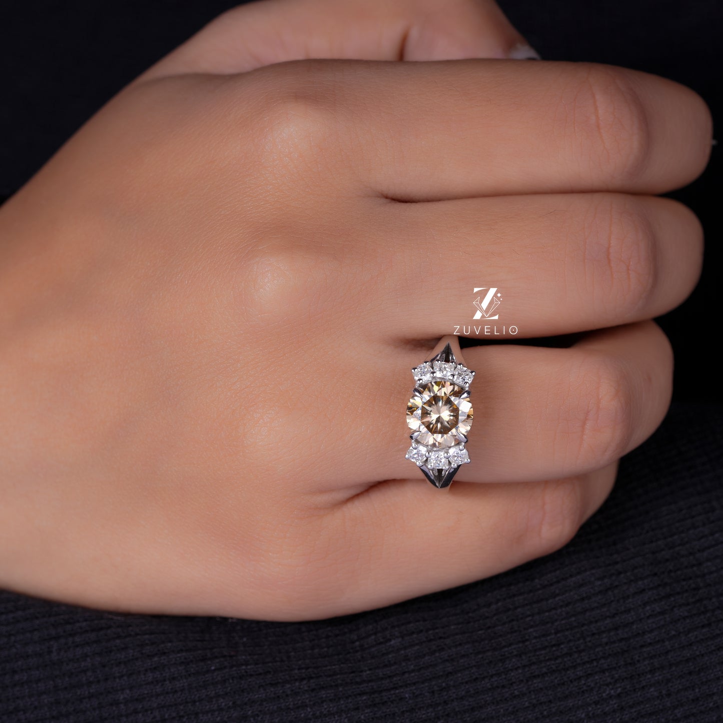 Round Split Shank Ring