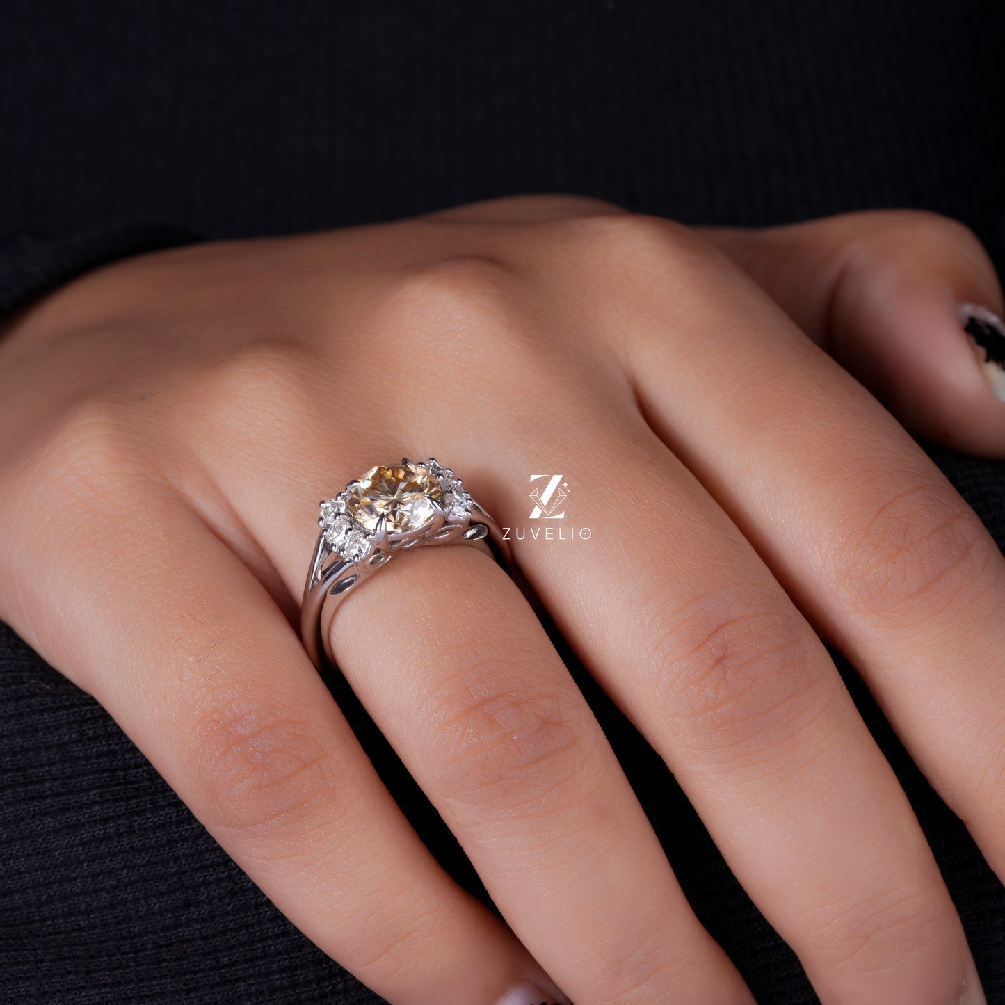Round Split Shank Ring