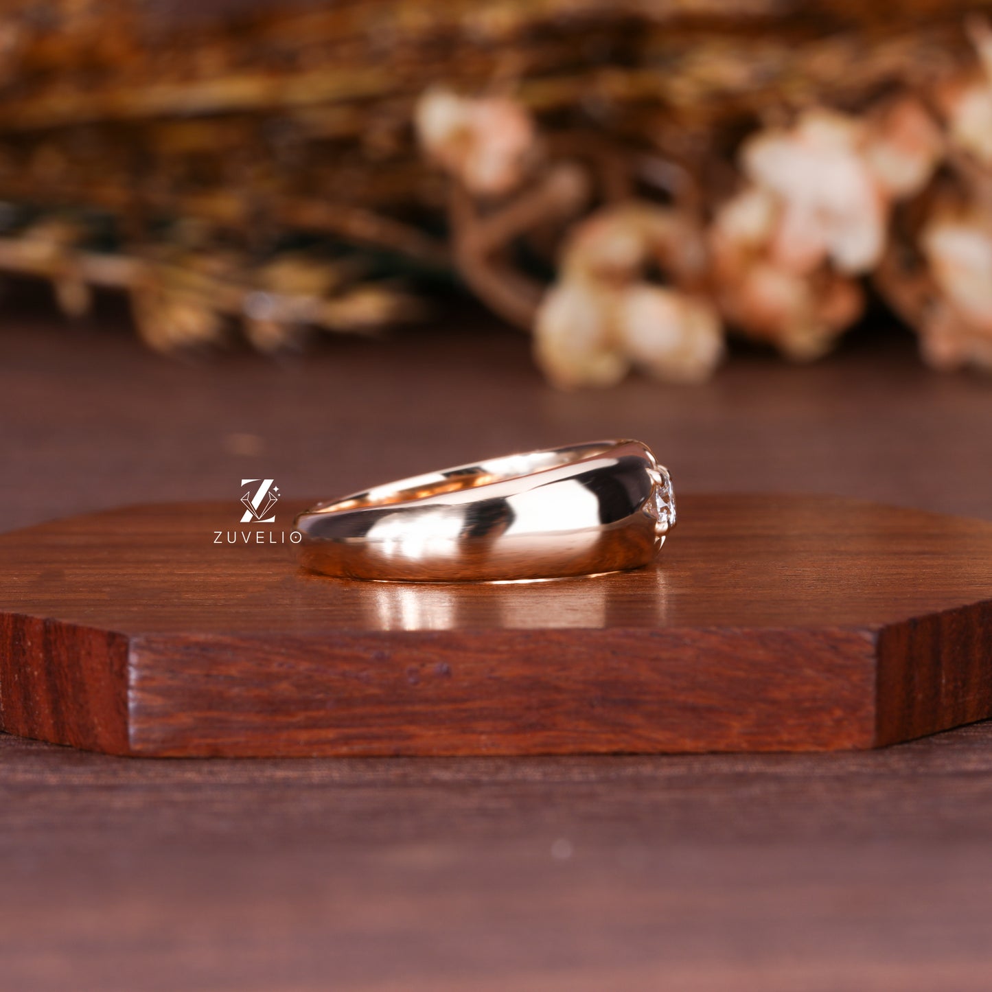 Celestial Men's Wedding Band