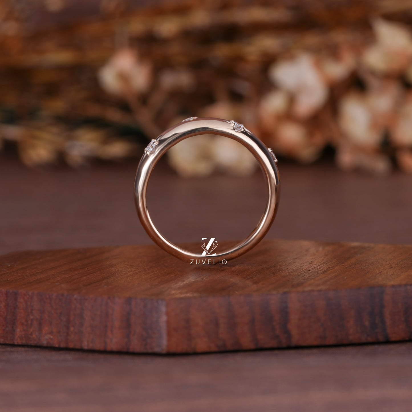Unisex Celestial Diamond Band