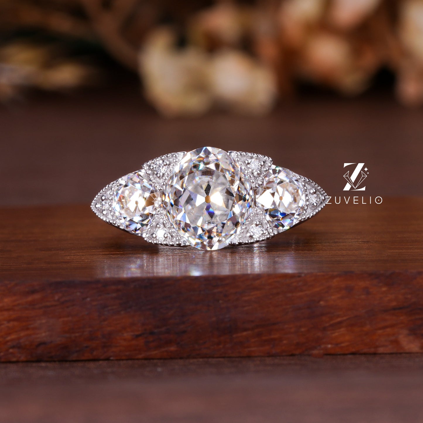 Art Deco Oval Ring
