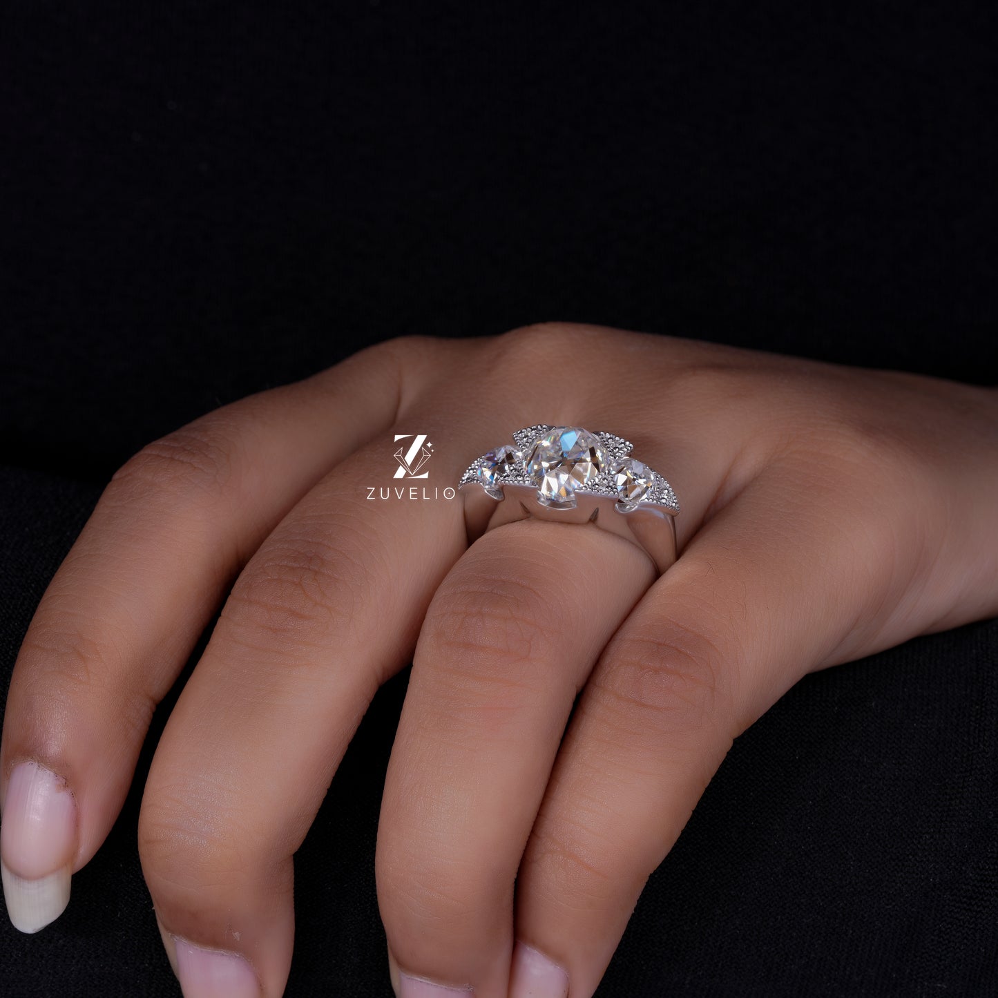Art Deco Oval Ring