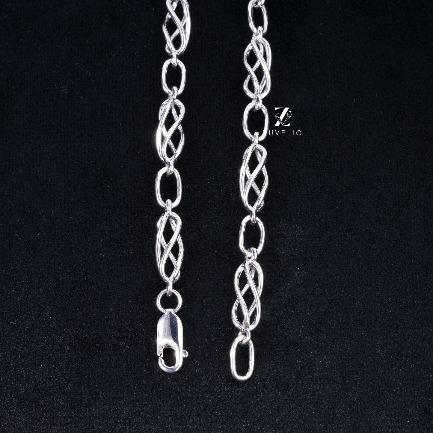 Men’s Twisted Silver Chain