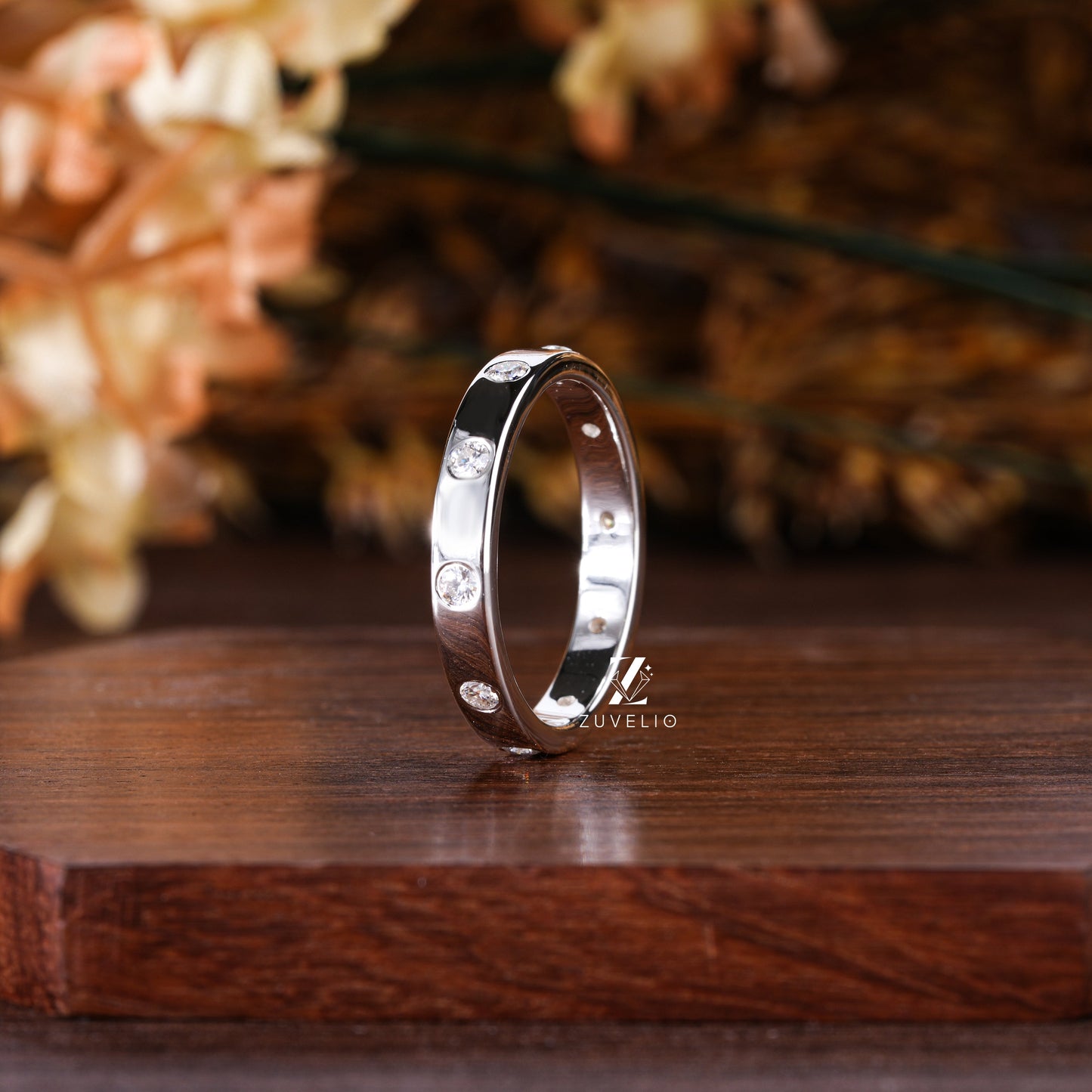 Unisex Moissanite Band - Zuvelio.com