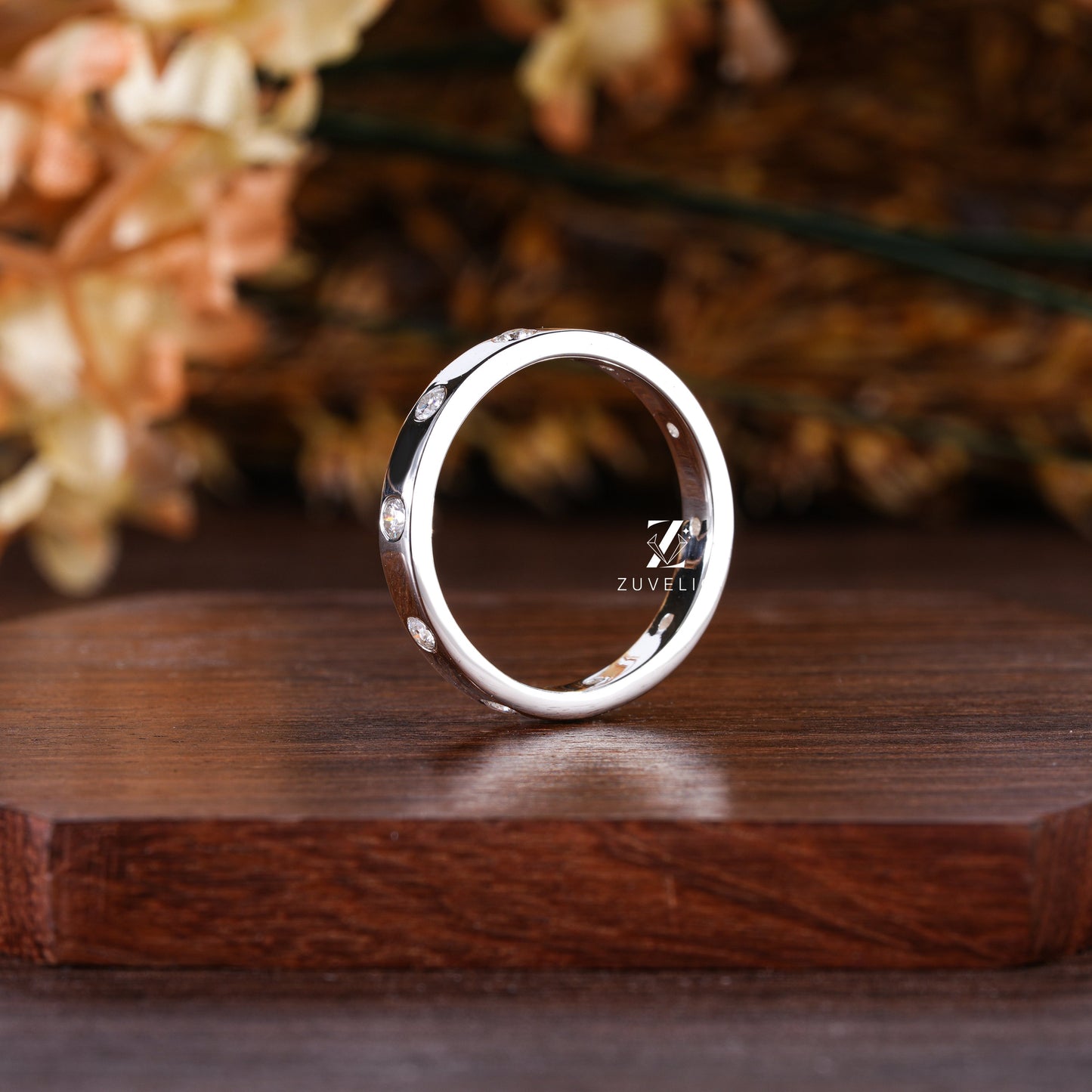 Unisex Moissanite Band - Zuvelio.com