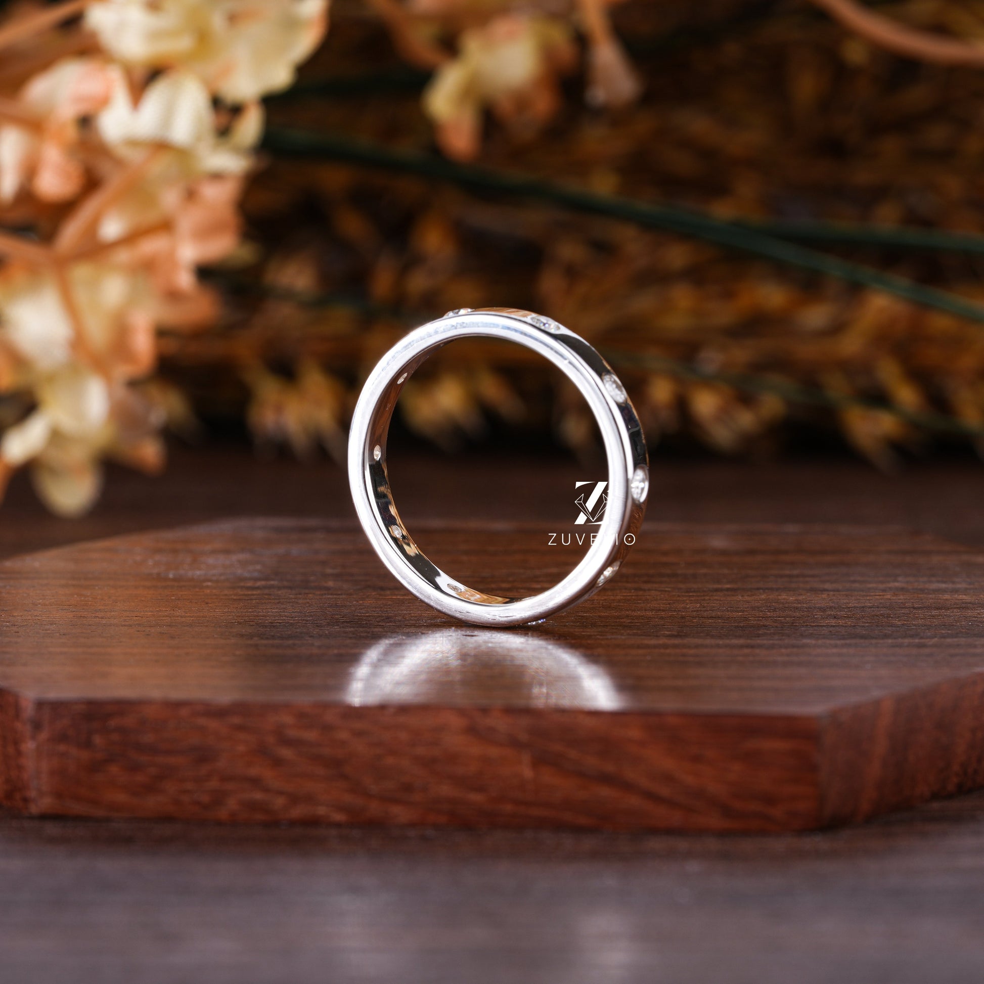Unisex Moissanite Band - Zuvelio.com