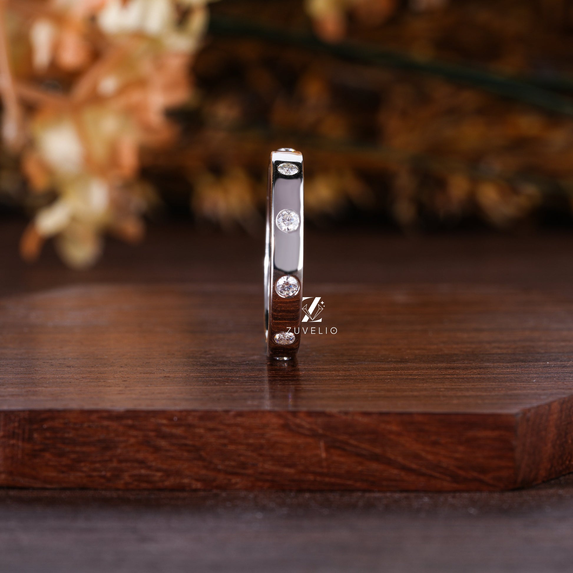 Unisex Moissanite Band - Zuvelio.com