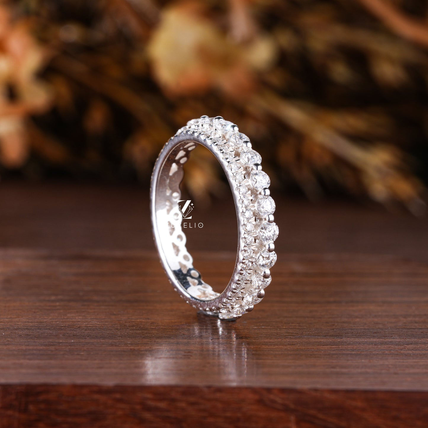 Double Eternity Band Ring - Zuvelio.com