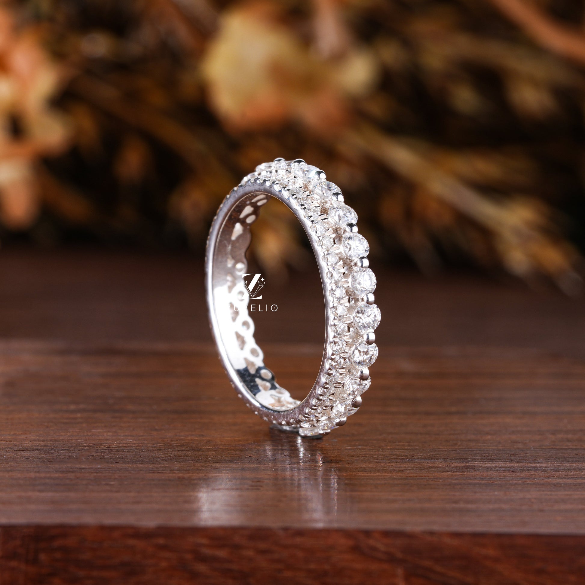 Double Eternity Band Ring - Zuvelio.com