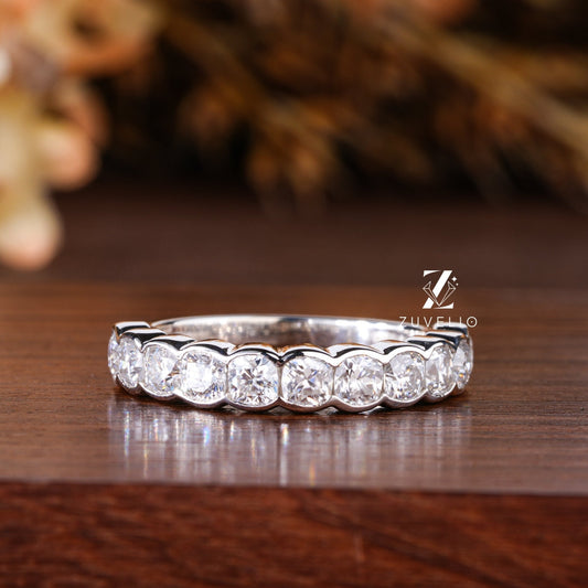 Cushion Cut Moissanite Ring - Zuvelio.com