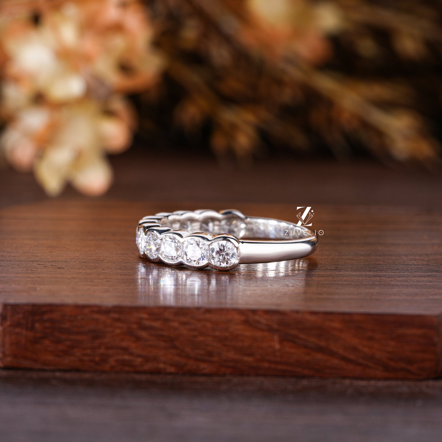 Cushion Cut Moissanite Ring - Zuvelio.com
