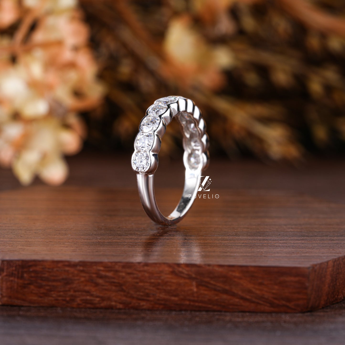 Cushion Cut Moissanite Ring - Zuvelio.com