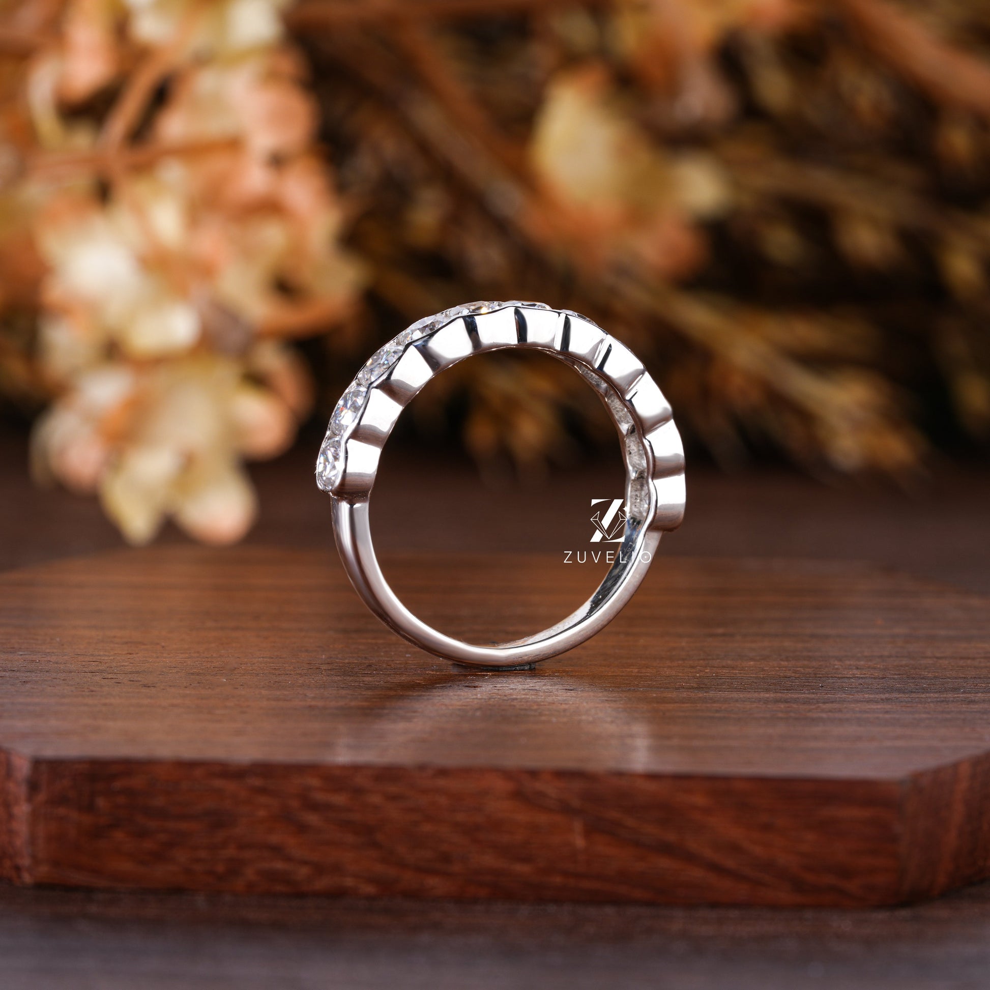 Cushion Cut Moissanite Ring - Zuvelio.com