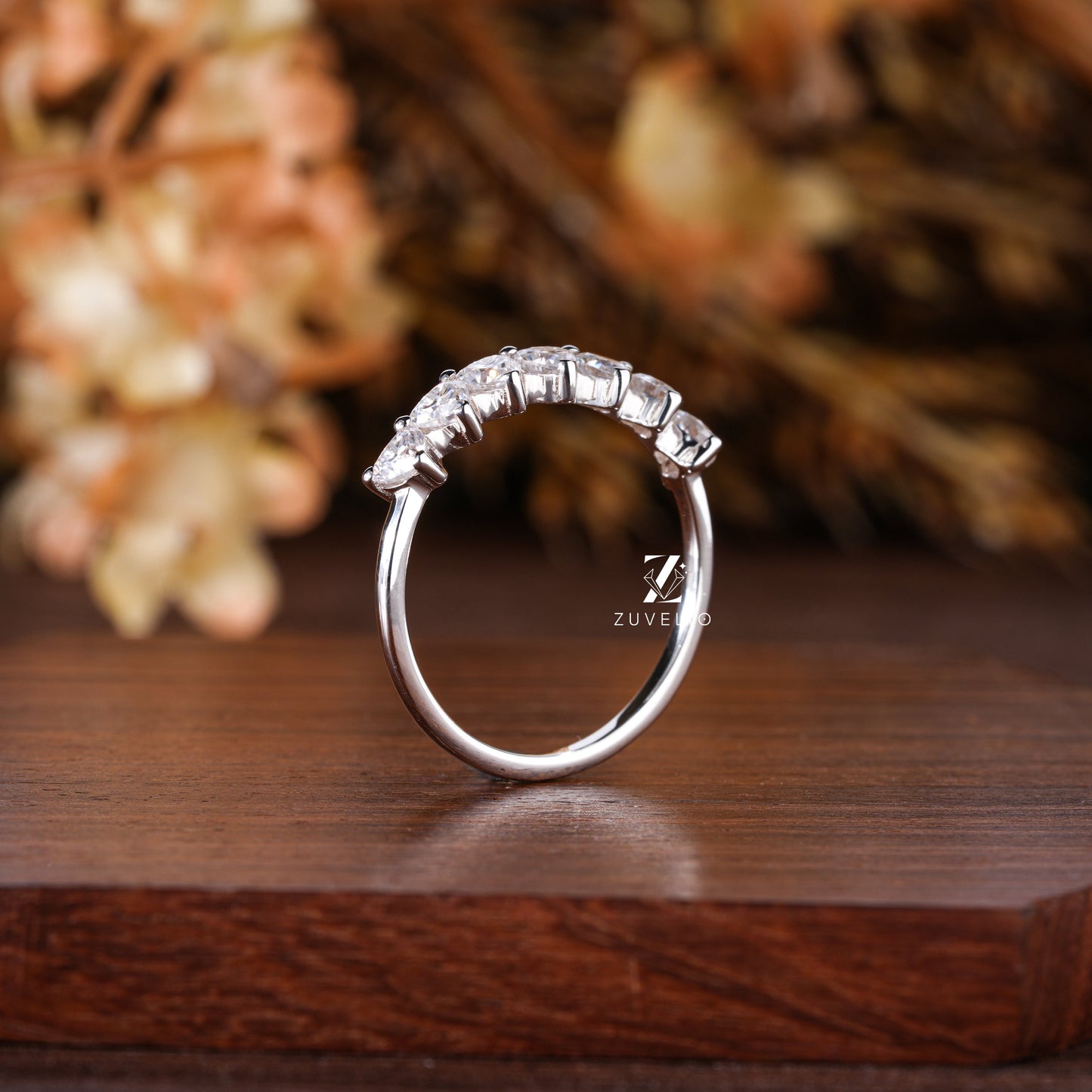 Heart Wedding Band - Zuvelio.com
