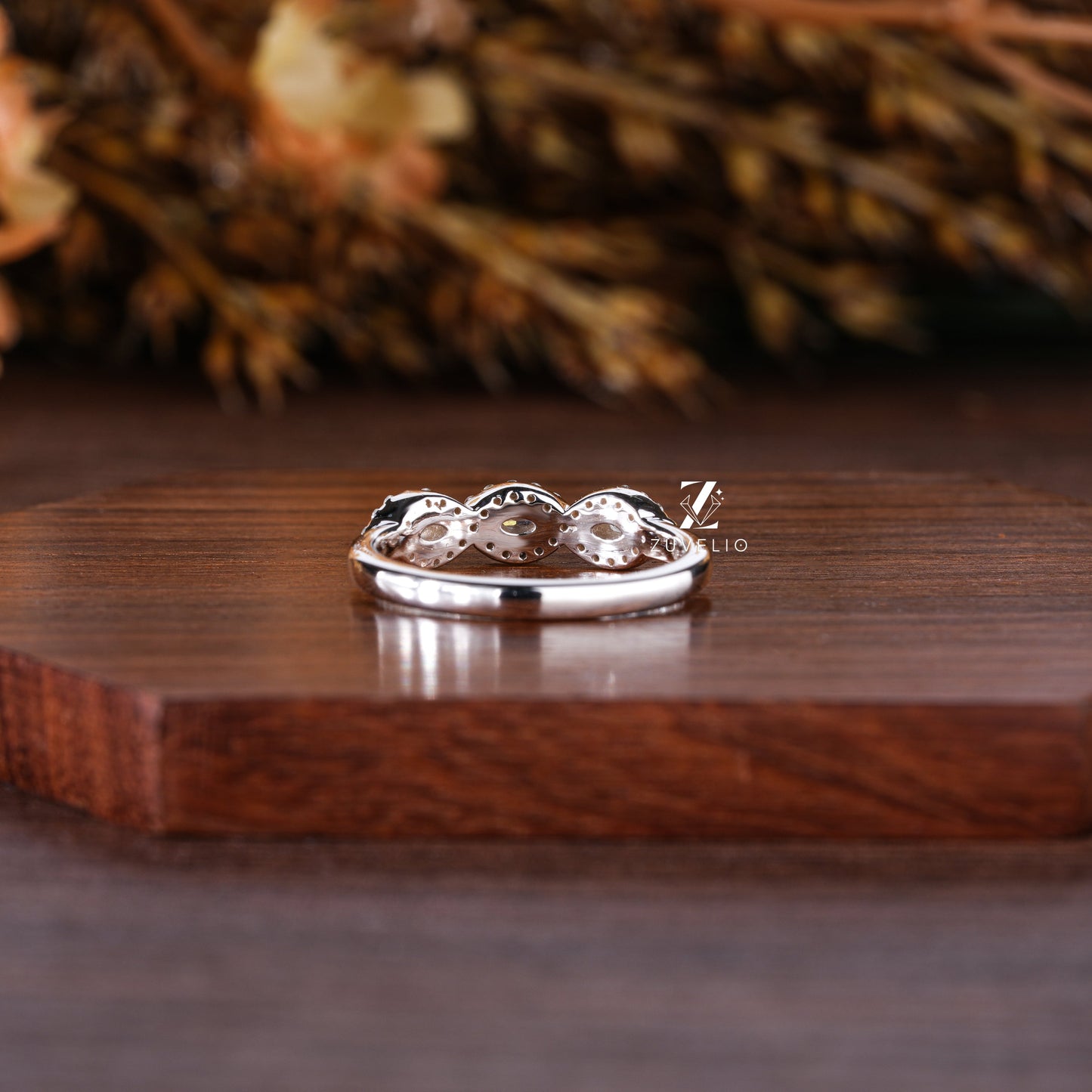 Marquise Round Shape Ring - Zuvelio.com