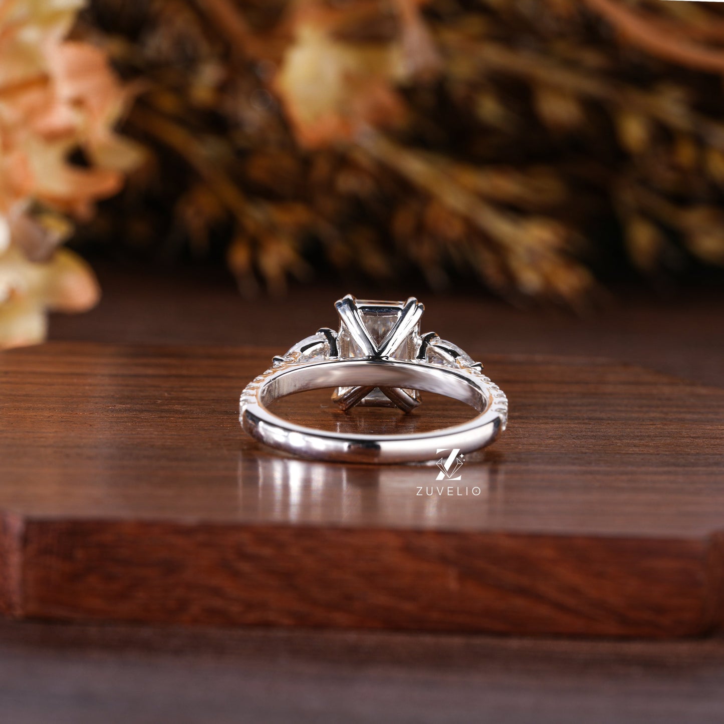 Radiant Moissanite Ring - Zuvelio.com