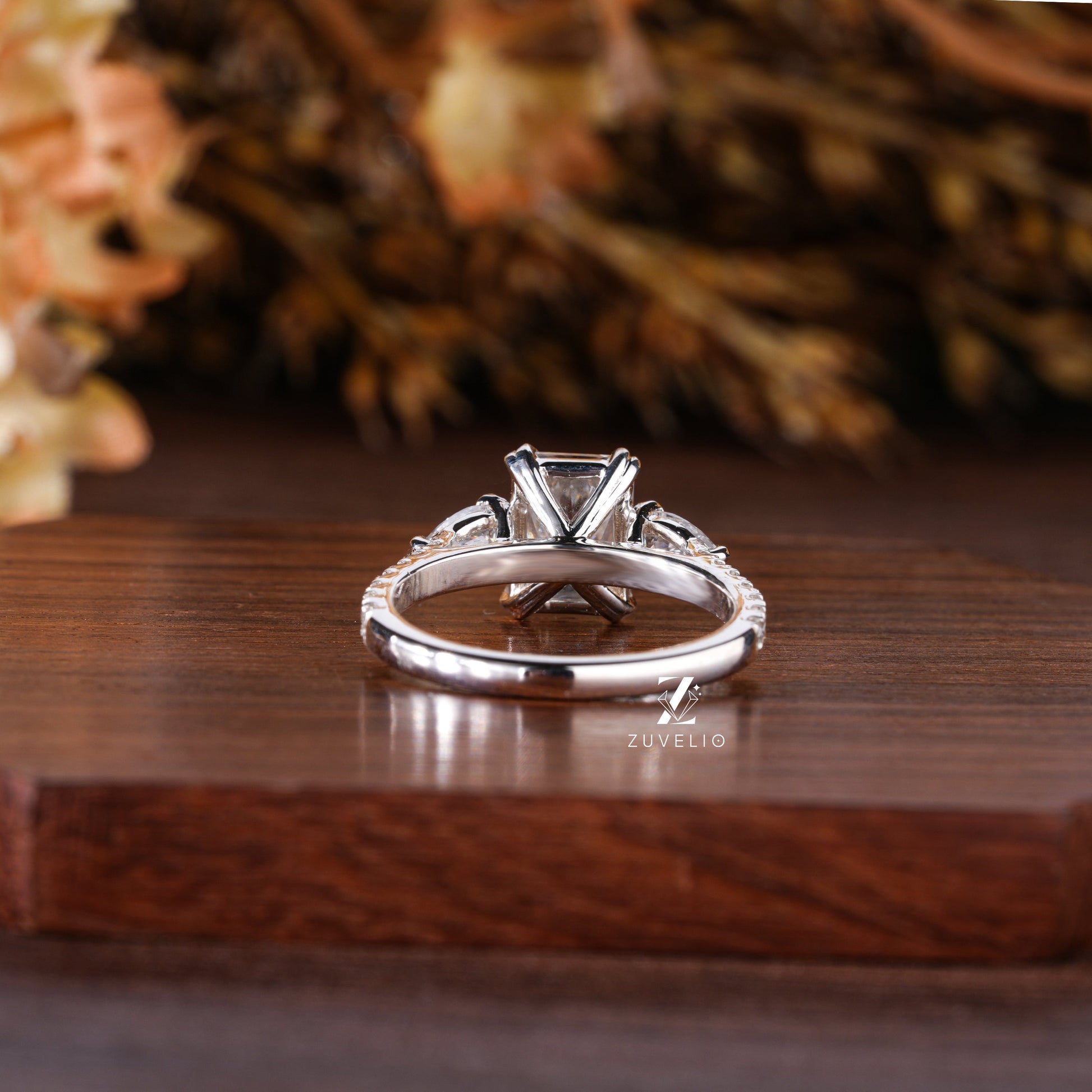 Radiant Moissanite Ring - Zuvelio.com