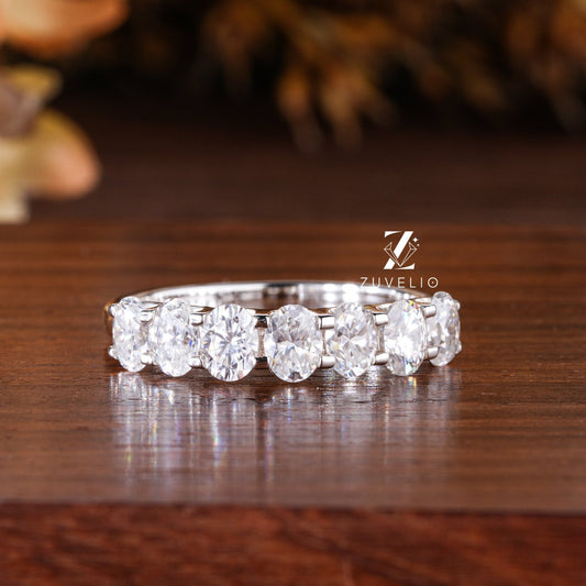 Oval Wedding Band - Zuvelio.com