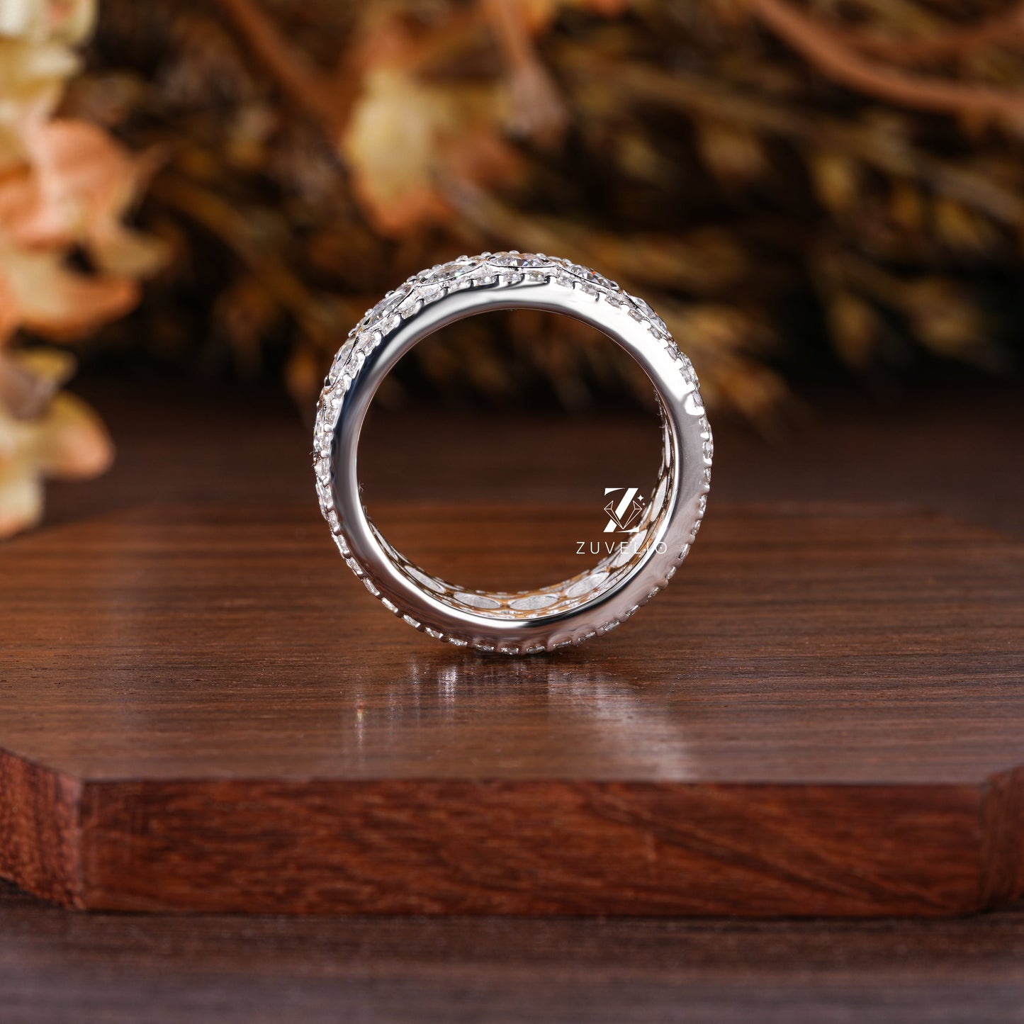 Double Halo Style Ring - Zuvelio.com