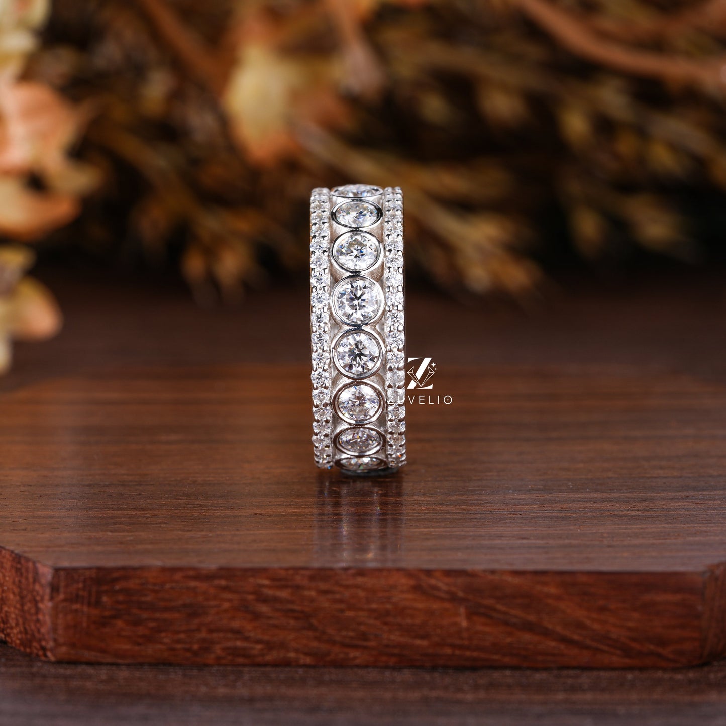 Double Halo Style Ring - Zuvelio.com