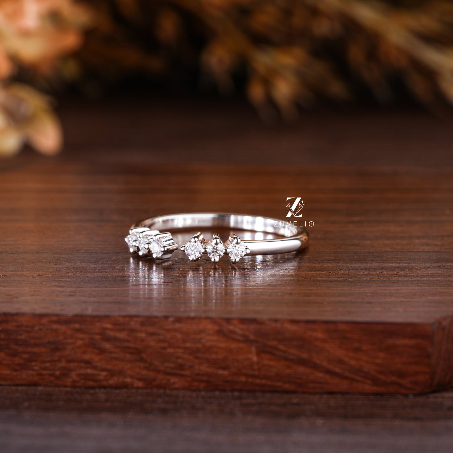 1.70 MM Moissanite Band - Zuvelio.com