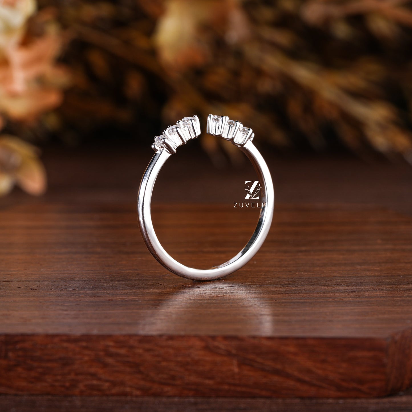 1.70 MM Moissanite Band - Zuvelio.com