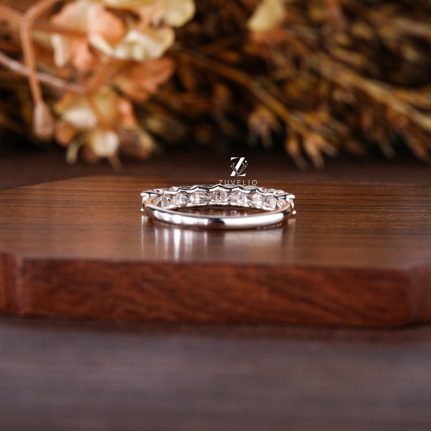3mm Cushion Eternity Band - Zuvelio.com
