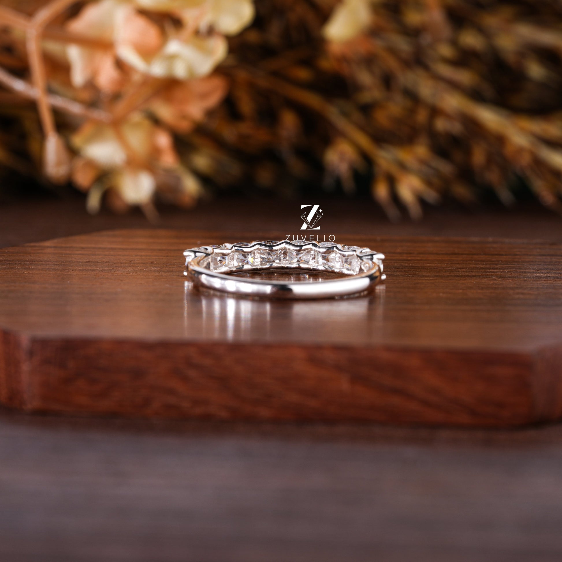 3mm Cushion Eternity Band - Zuvelio.com