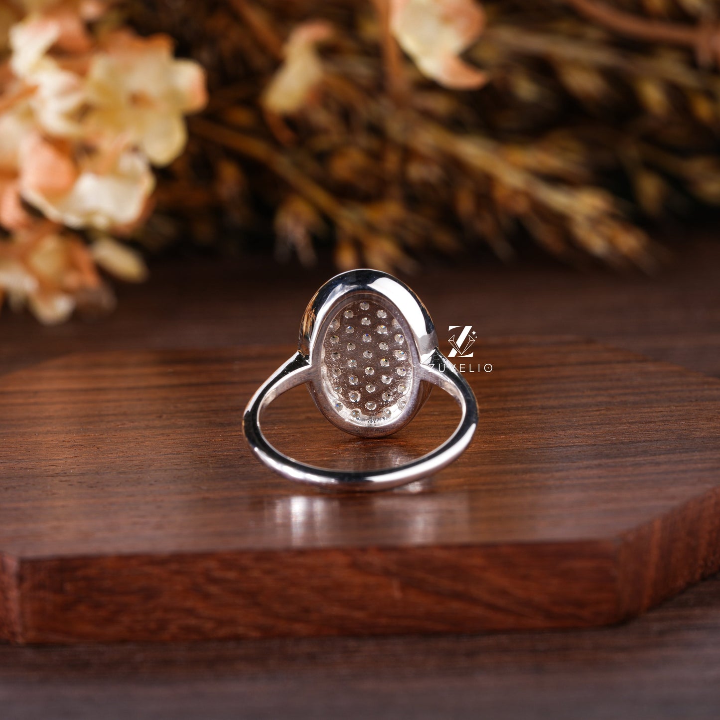 Moissanite Statement Ring - Zuvelio.com