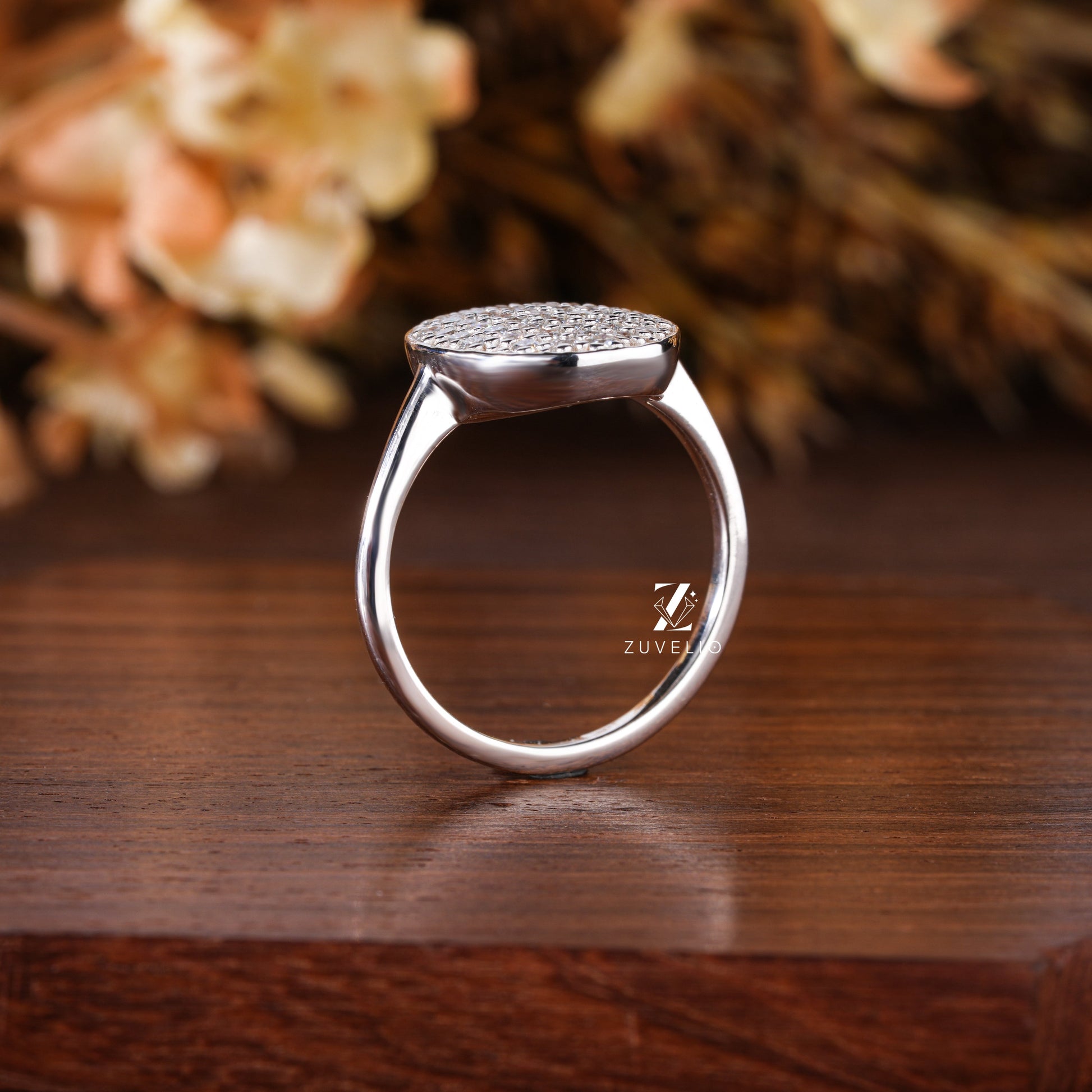 Moissanite Statement Ring - Zuvelio.com